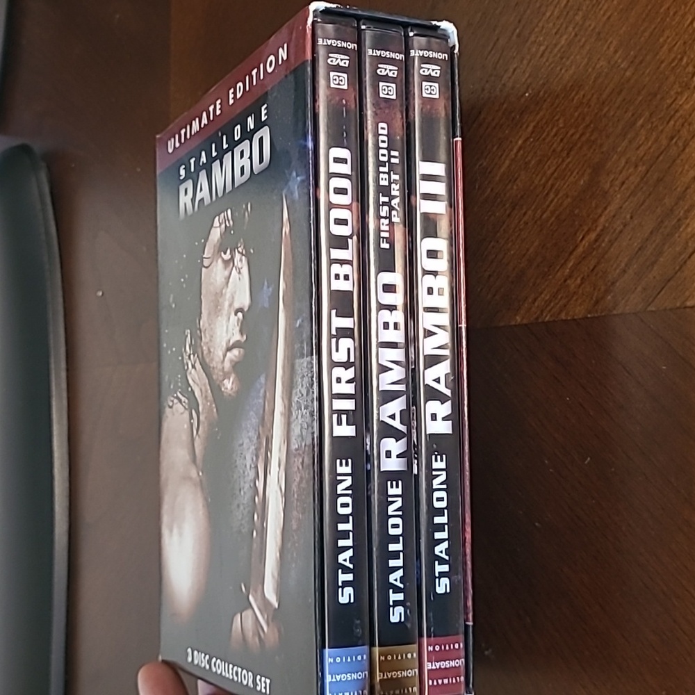 Rambo Ultimate Edition 3 Disc Collector Set